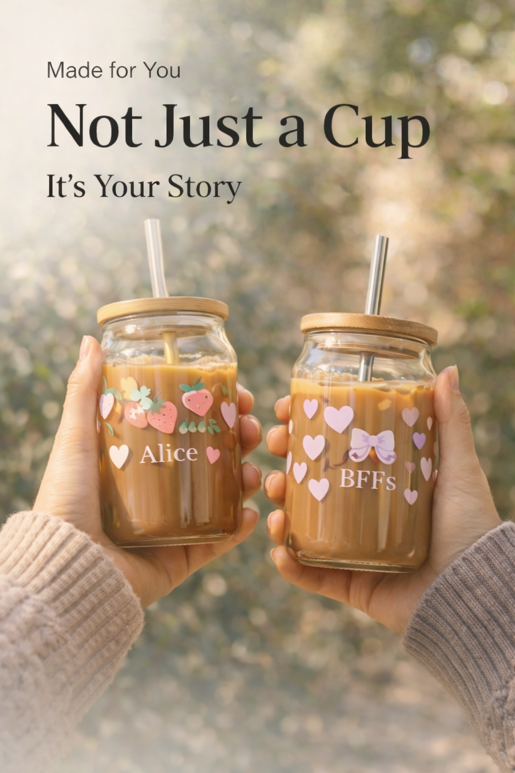 The Mimzi: message from the creator, handcrafted glass